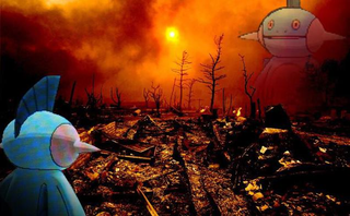 Illustration for article titled "Creepy" Pokémon Sure Makes for Wonderful Photoshops